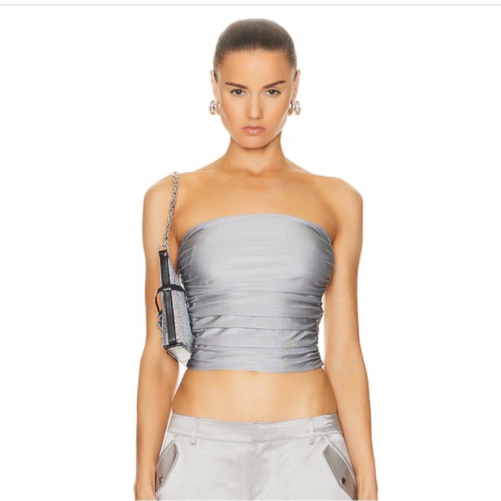 SER.O.YA silver Debbie top